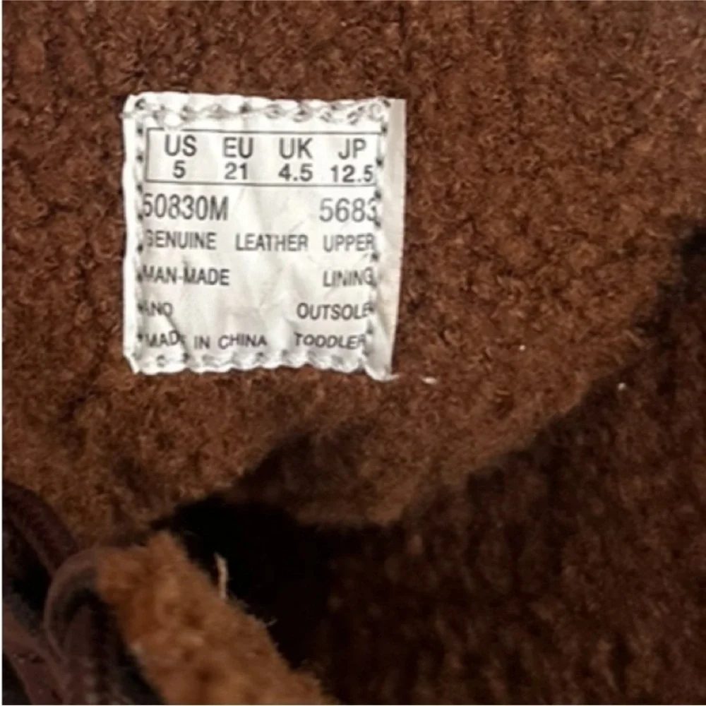 Timberlands Brown Suede High Snow Winter Boots